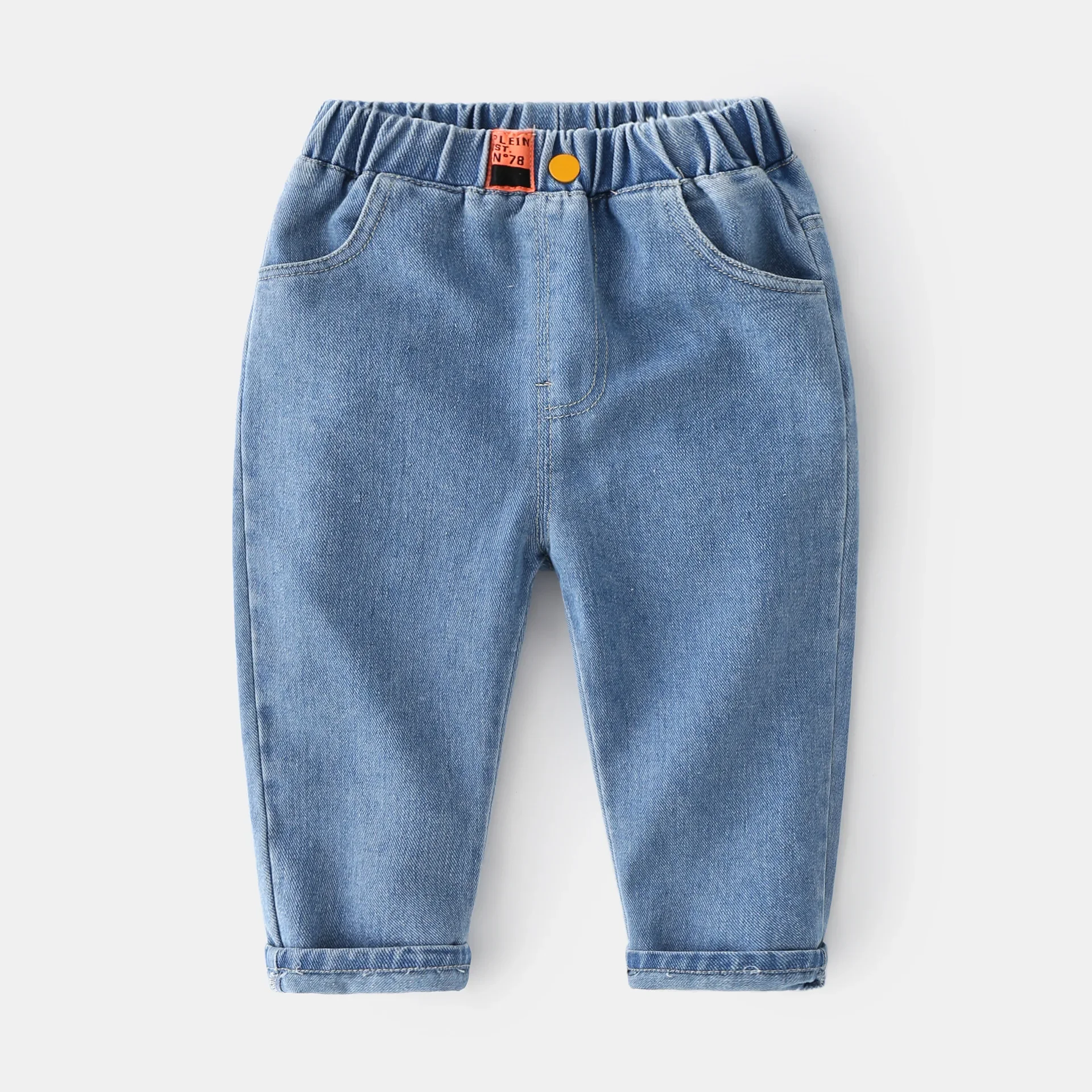 Casual soft Kids Denim Pants 2024 New Autumn Boys Jeans 2-8T