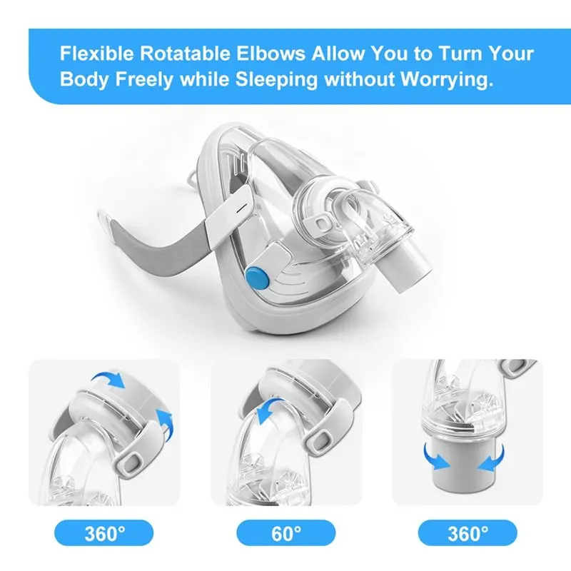 A27U Upgraded CPAP Mask Replacement Elbow Tubing Connector- 2Pcs Fit For Airfit F20 F30 Soft Sleep Breathing Machine Spare