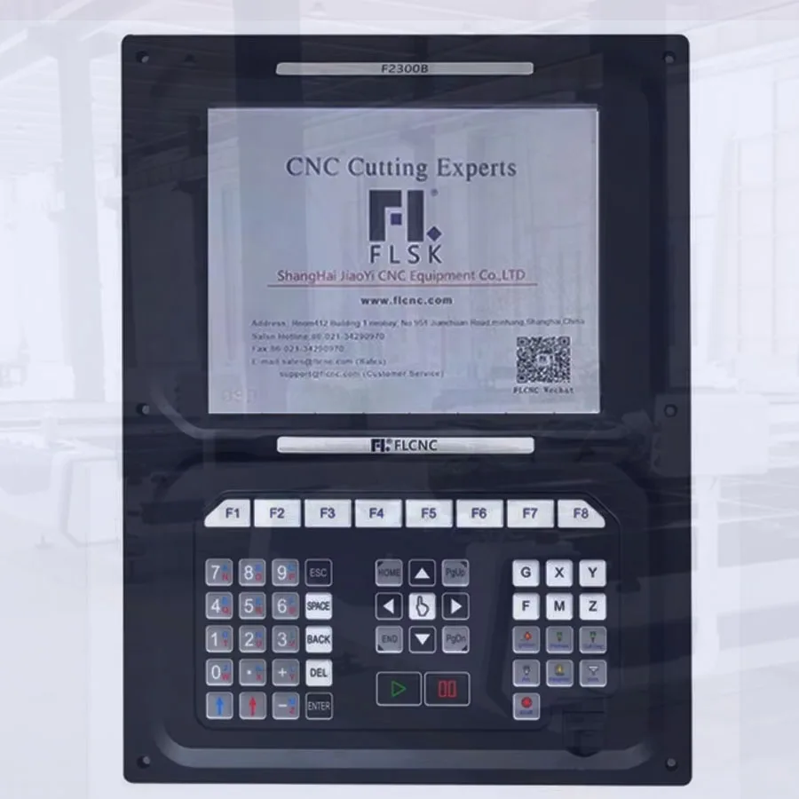 Fangling F2300B system 21T25A CNC flame plasma cutting machine control desktop gantry 10.4-inch LCD screen controller