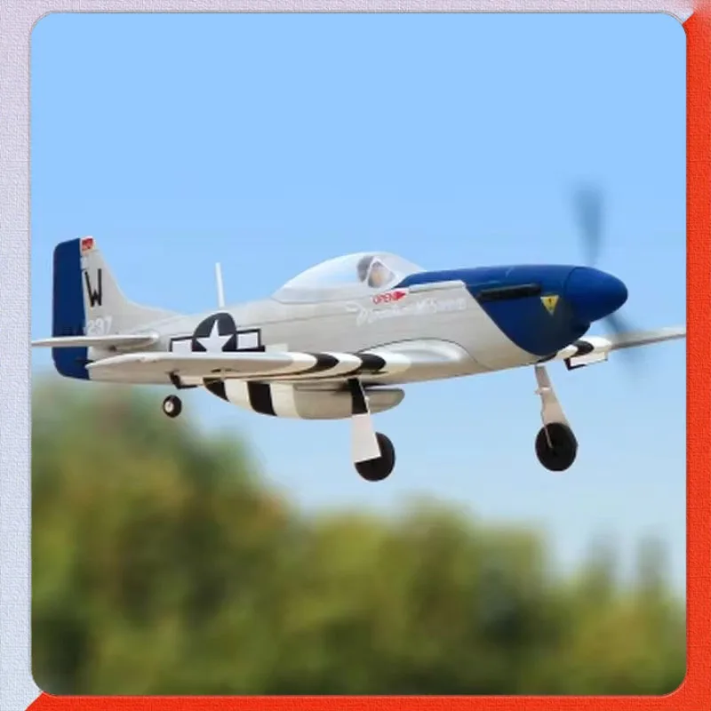 Dynam Rc Plane Mini P51d Remote-controlled Bomber Wing Span 760mm Remote-controlled Fixed Wing Small Aircraft Toy Gift