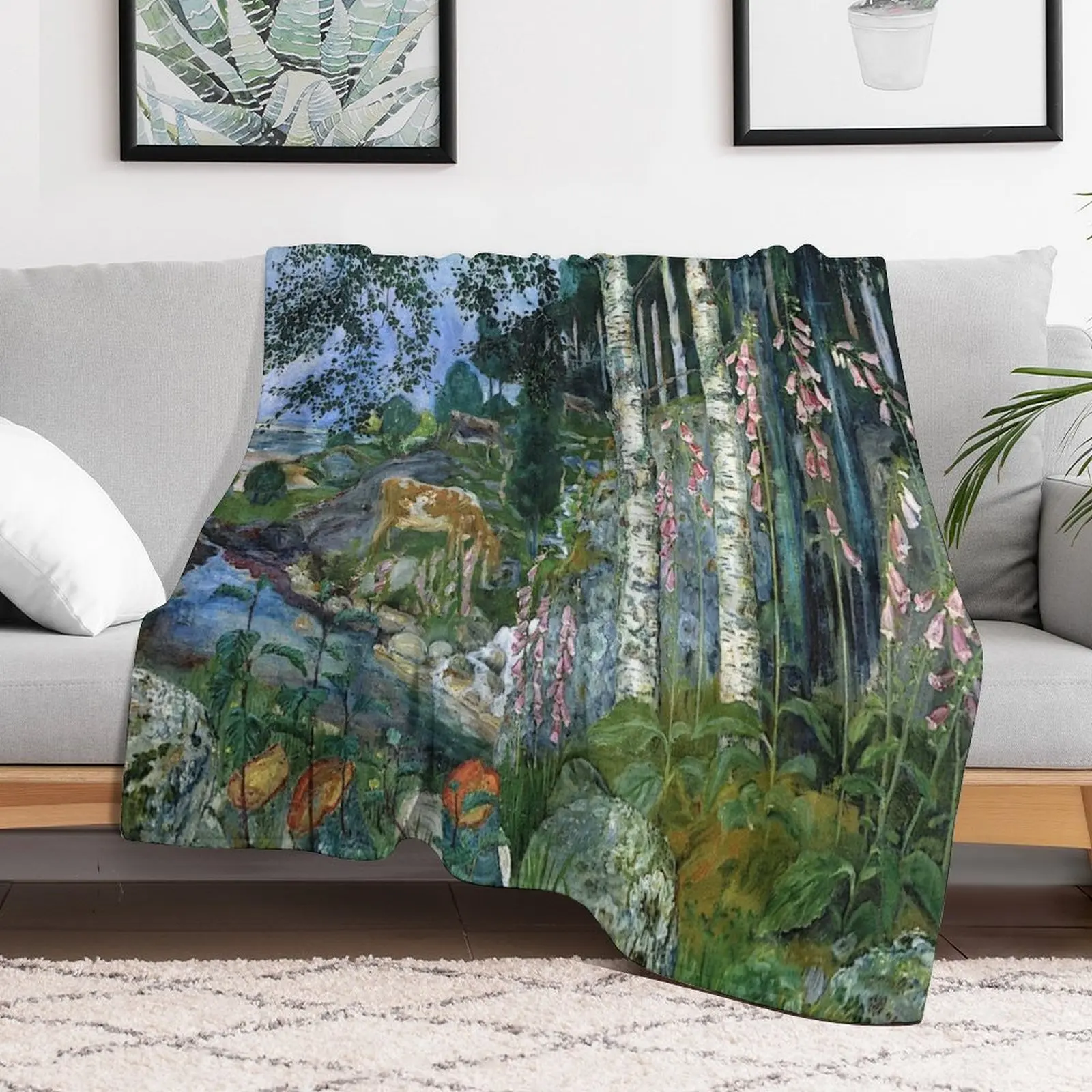 Nikolai Astrup Throw Blanket Bed covers Sofa Quilt Picnic Luxury Thicken Blankets