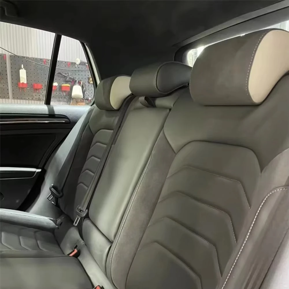 Car Seat Cover Upgrade for vw Golf 8 Mk8 2021 2022 2023 2024 2025 2026 Breathable Leather 5 Seats Cushion