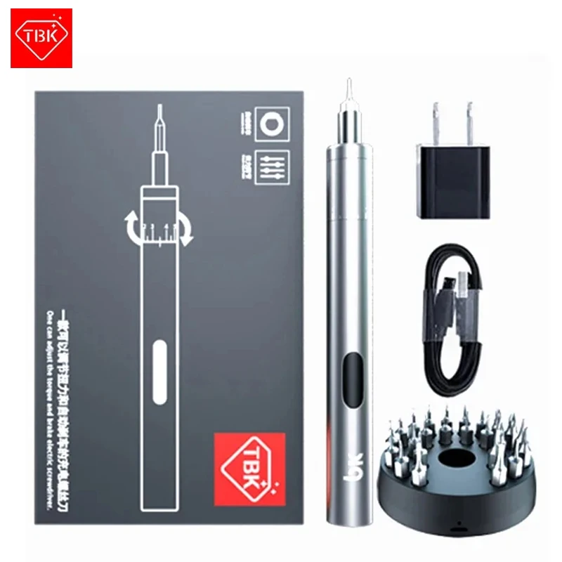 TBK 008 Adjustable Position Electric Charging Screwdriver Set IOS Android Phone Repair Dismantling High Precision Tools