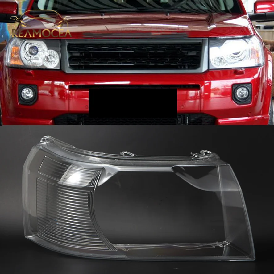 

Reamocea Headlight Transparent Cover Lampshade Headlamp Shell Plexiglass Replace Lens For Land Rover Freelander 2 2007-2012