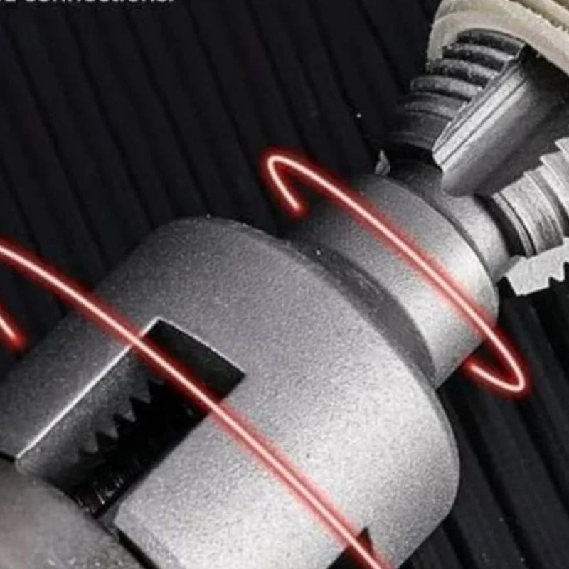 

Pipe Thread Cutting Tool Integrated Internal & External Pipe Threading Tool Electric Drill Compatible PVC Pipe Threader Kit