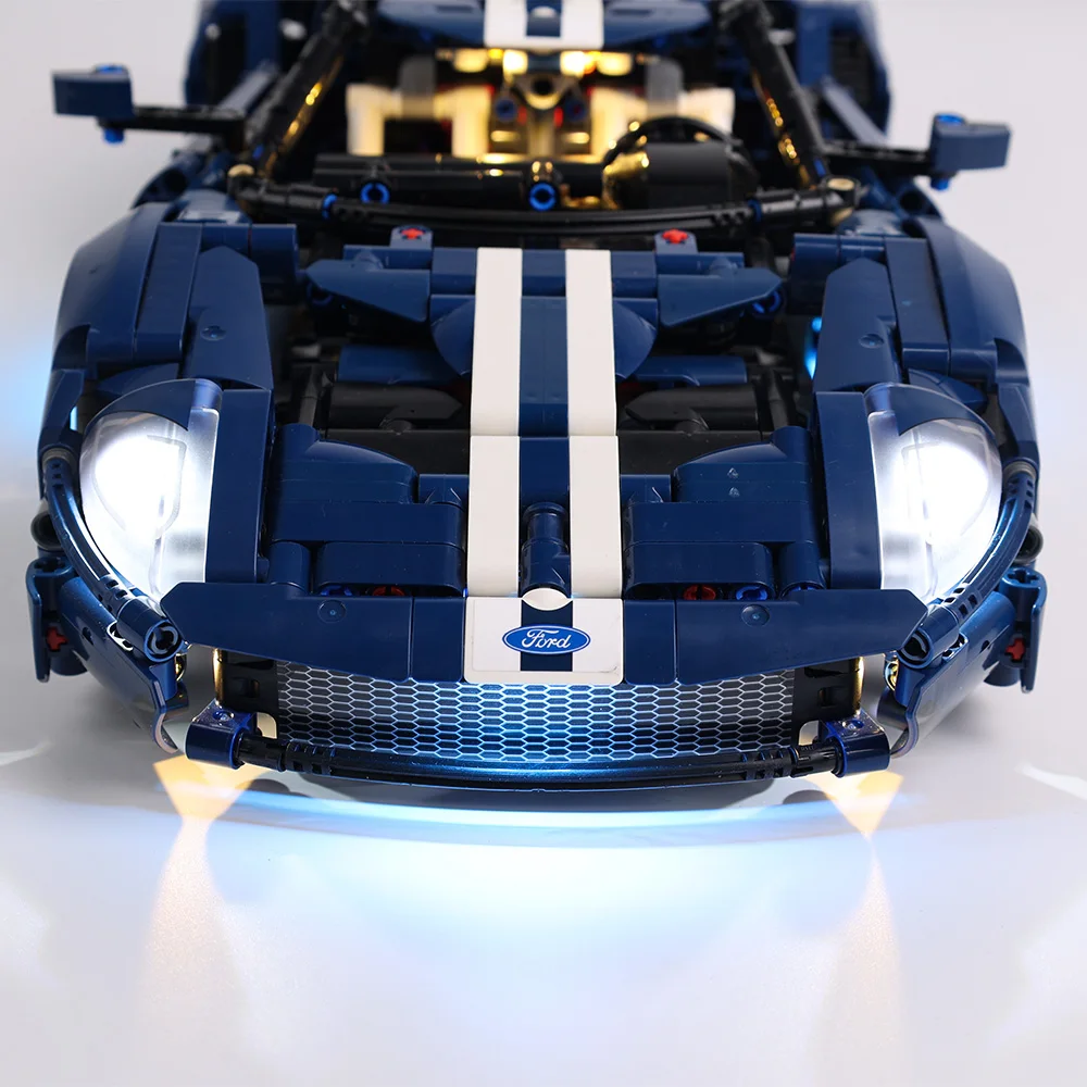 EASYLITE LED Light Set For Technical 42154 2022 Ford GT Building Blocks DIY Toys No Model