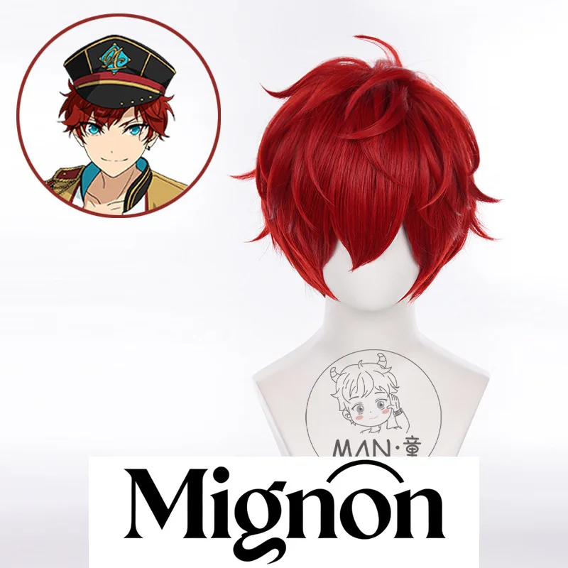 

Ensemble Stars Amagi Issei cosplay wig ALKALOID flipped up Halloween gift