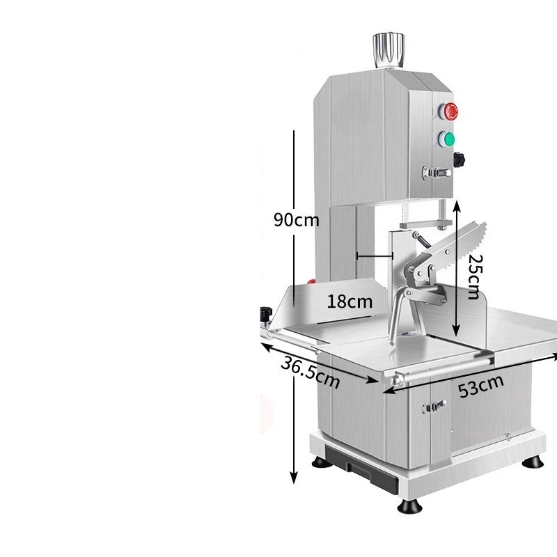 

Электрический настольный станок для распиловки костей, коммерческий, для нарезки по типу мясорубки (для свинины)