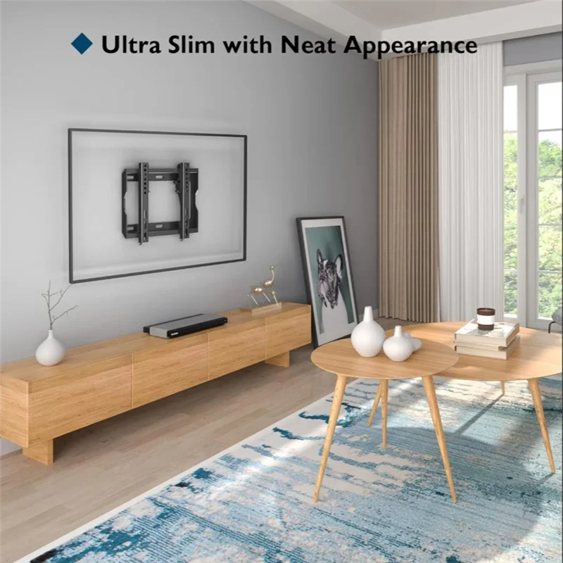 REPLA-TV Wall Mount Bracket For 14-32 Inch Screens Universal Fixed Flat Panel Holder For Plasma TV HDTV LCD LED Monitor