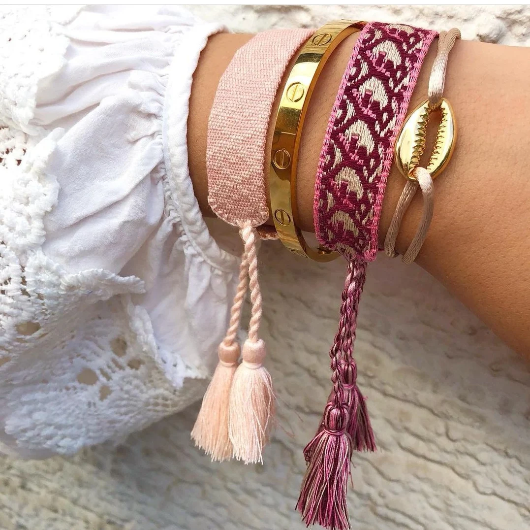 Tassel Friendship Bracelet No Writing Woven Bracelets You Can Take Home And DIY Yourself