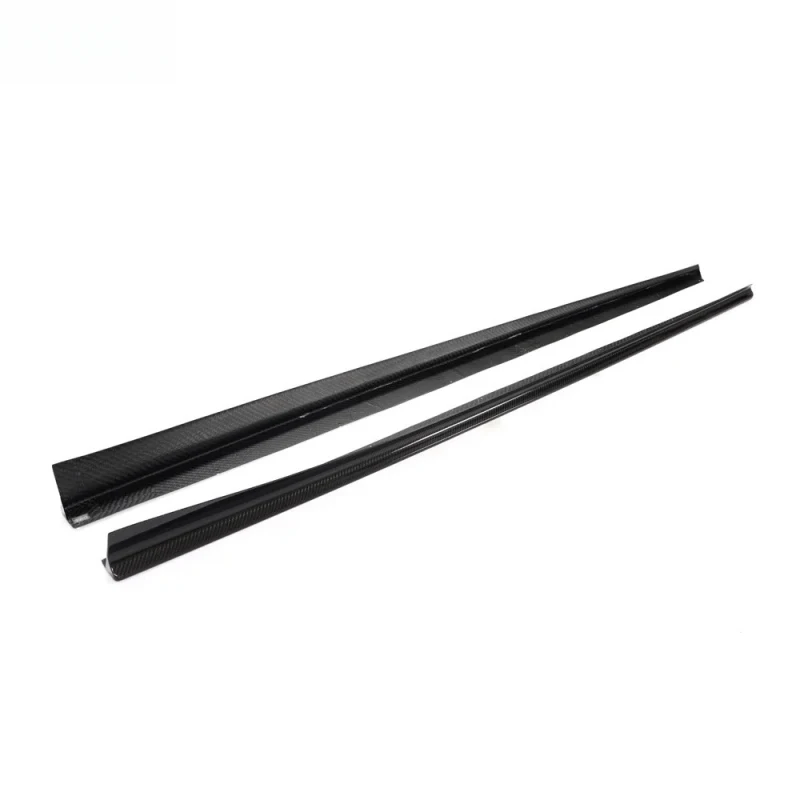 Hot selling Carbon Fiber Car Side Skirts Extension for M8