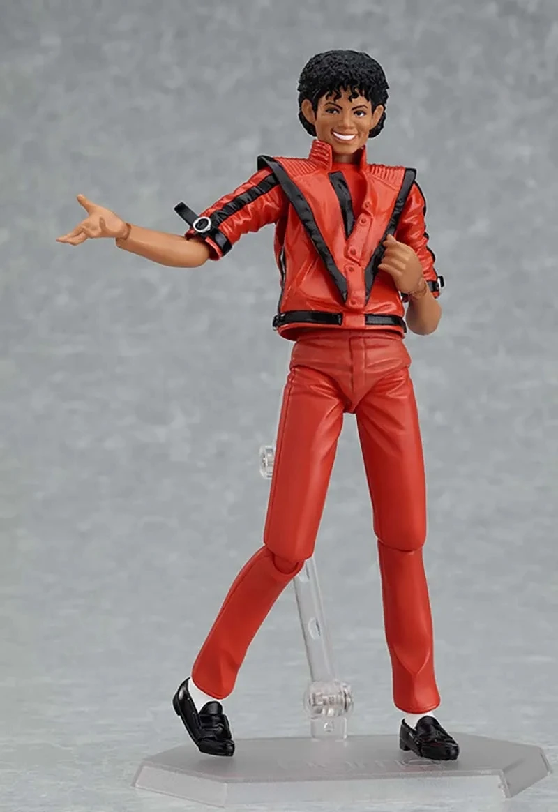 Klassische Rolle Michael Jackson Der weiße Anzug Figma 096 Michael Jackson Actionfigur MJ Thriller Anime Modell Spielzeug Geschenk