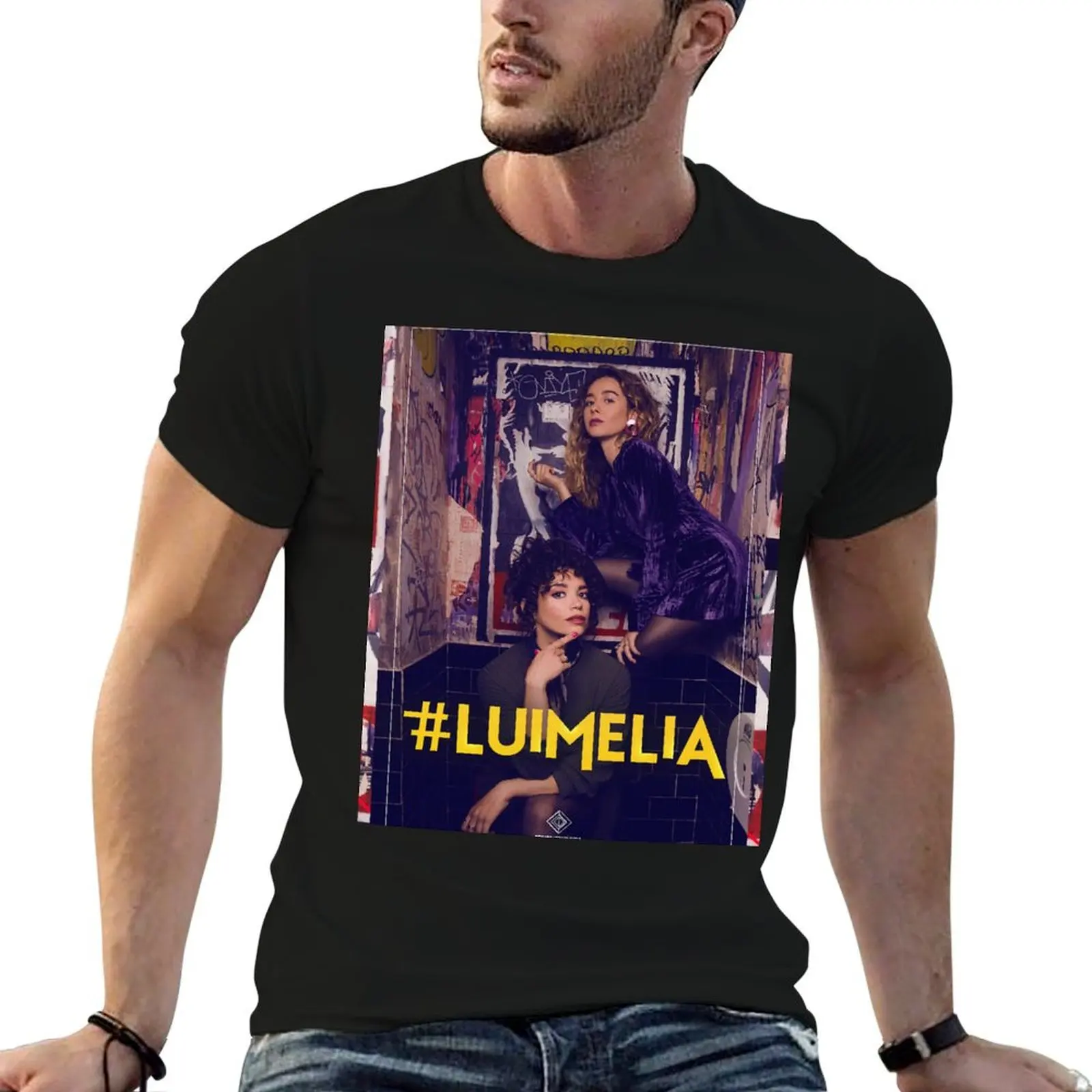 

Luimelia Luisita and Amelia T-Shirt man t shirt summer man t shirts cotton man t shirts graphic T-shirt
