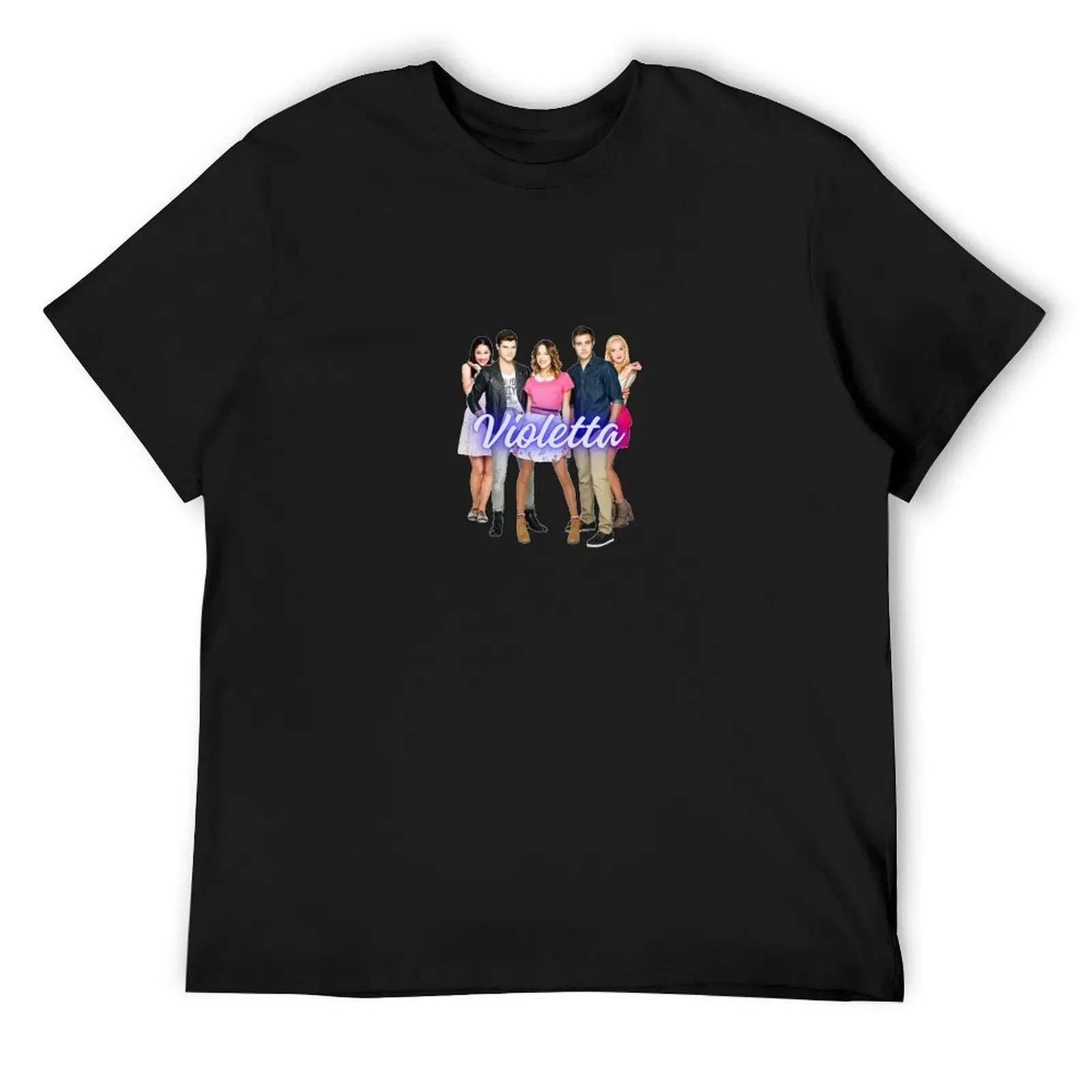 

Violetta elenco T-Shirt Anime t-shirt boys whites shirts graphic tee funny t shirts men