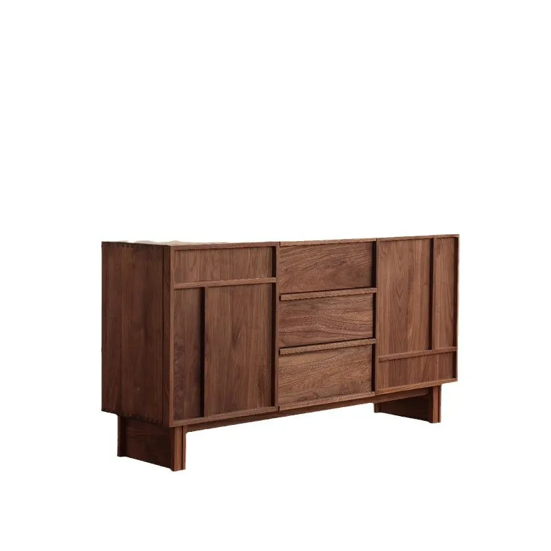 

North America, black walnut, side cabinet, Japanese style, solid wood, living room