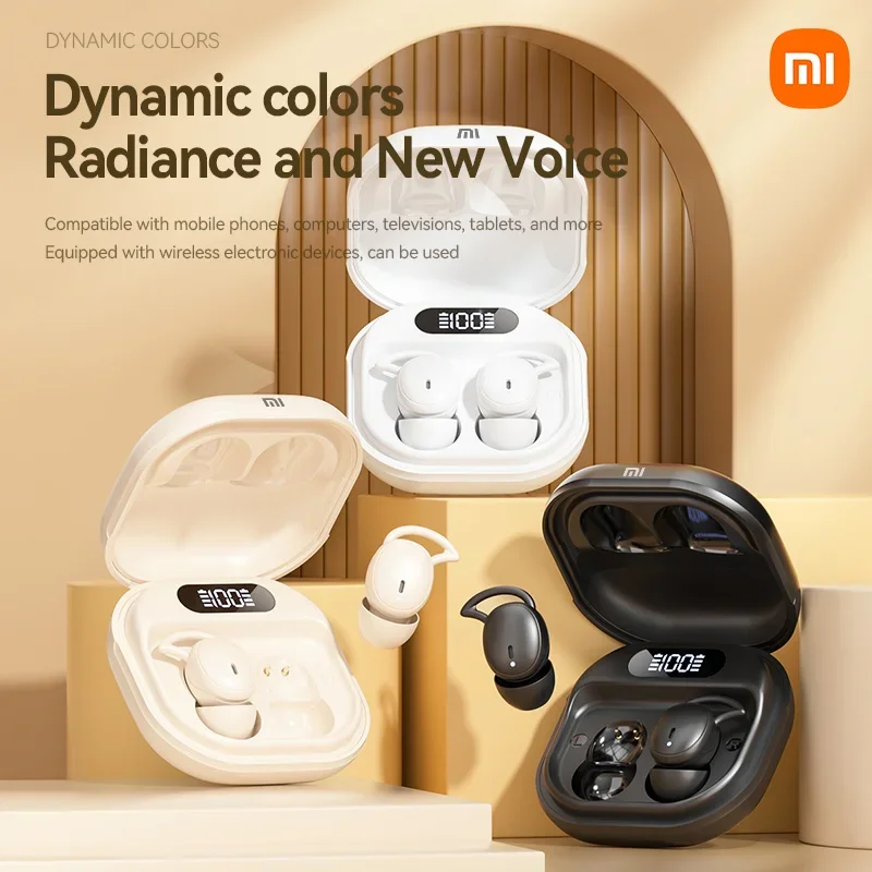 Xiaomi M72 Sleeping Earbuds Bluetooth 5.4 Touch Cotrol In Ear Headphone comfortable Noise Reduction Mini Headset With Mic