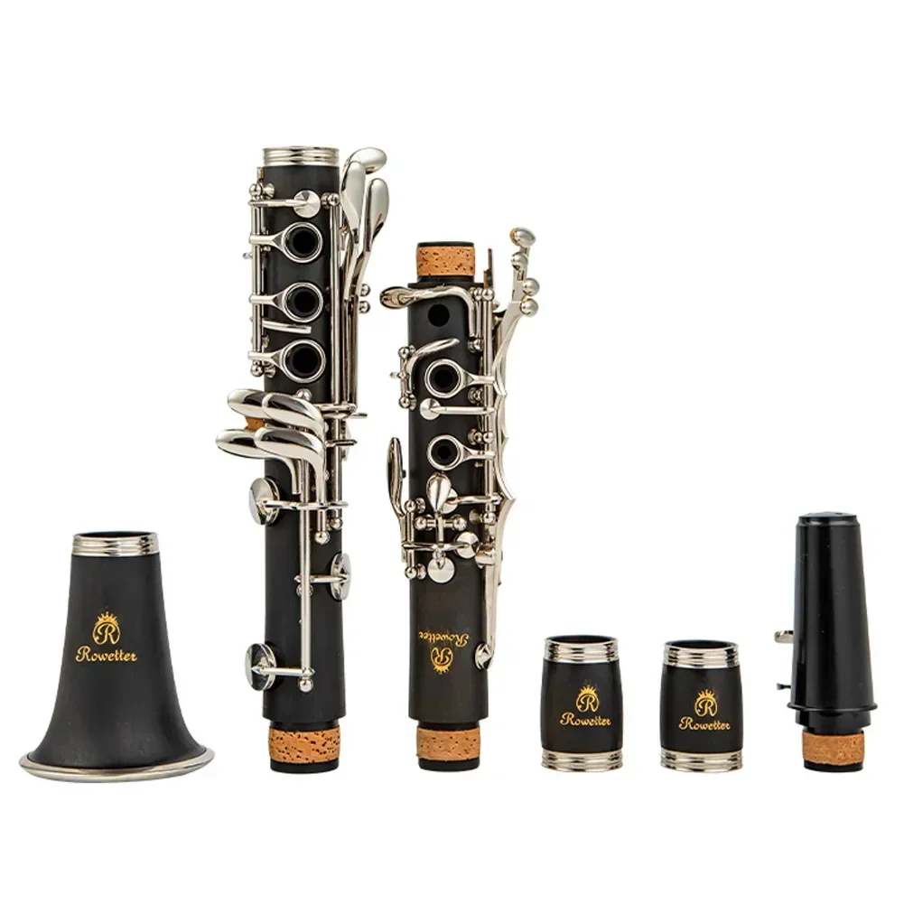 

RowetterProfessional bakelite C-key clarinet woodwind