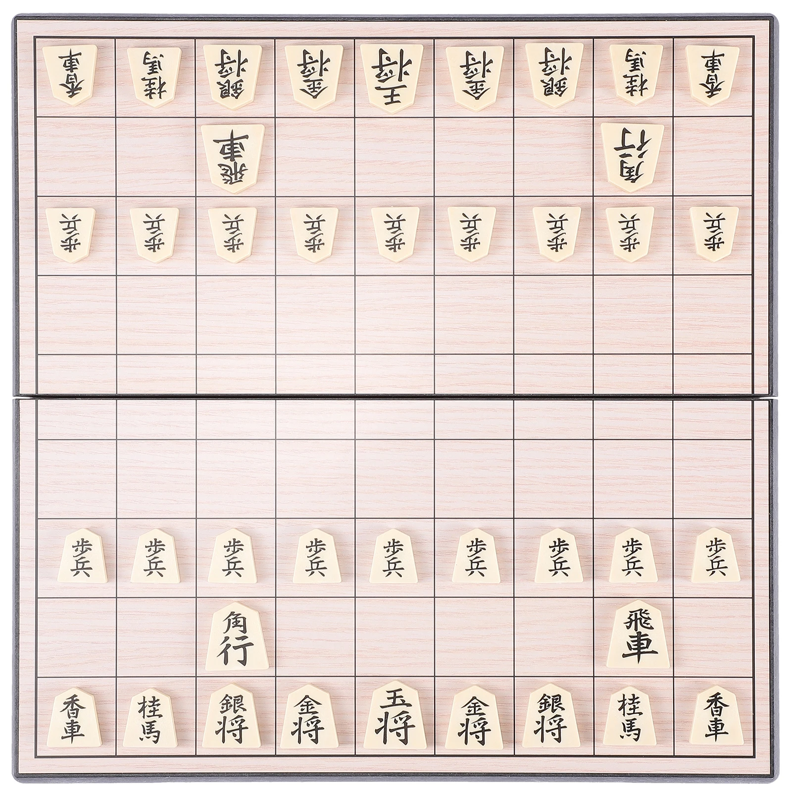

Japanese Chess Magnetic Folding Board 40 Pieces Portable Travel Game Indoor Outdoor Recreation Japanese Chess Game