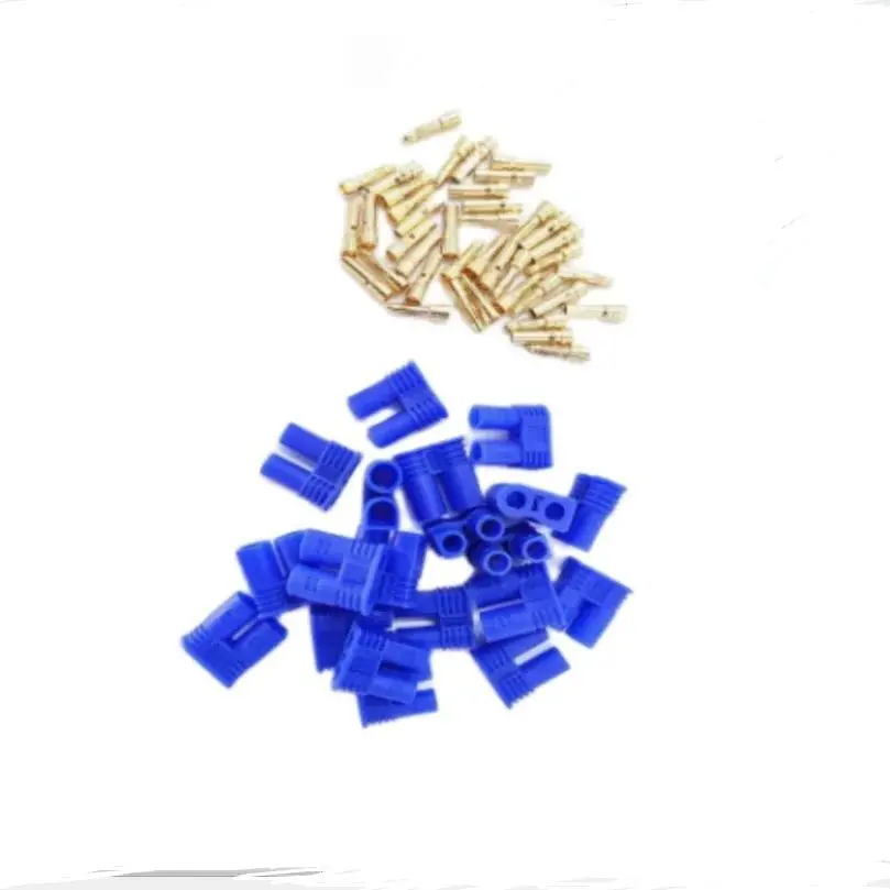 10 pairs 20 pcs EC2 EC3 EC5 EC8 male female gold plated battery connector plug for rc Lipo battery ESC Motors plane truck boat