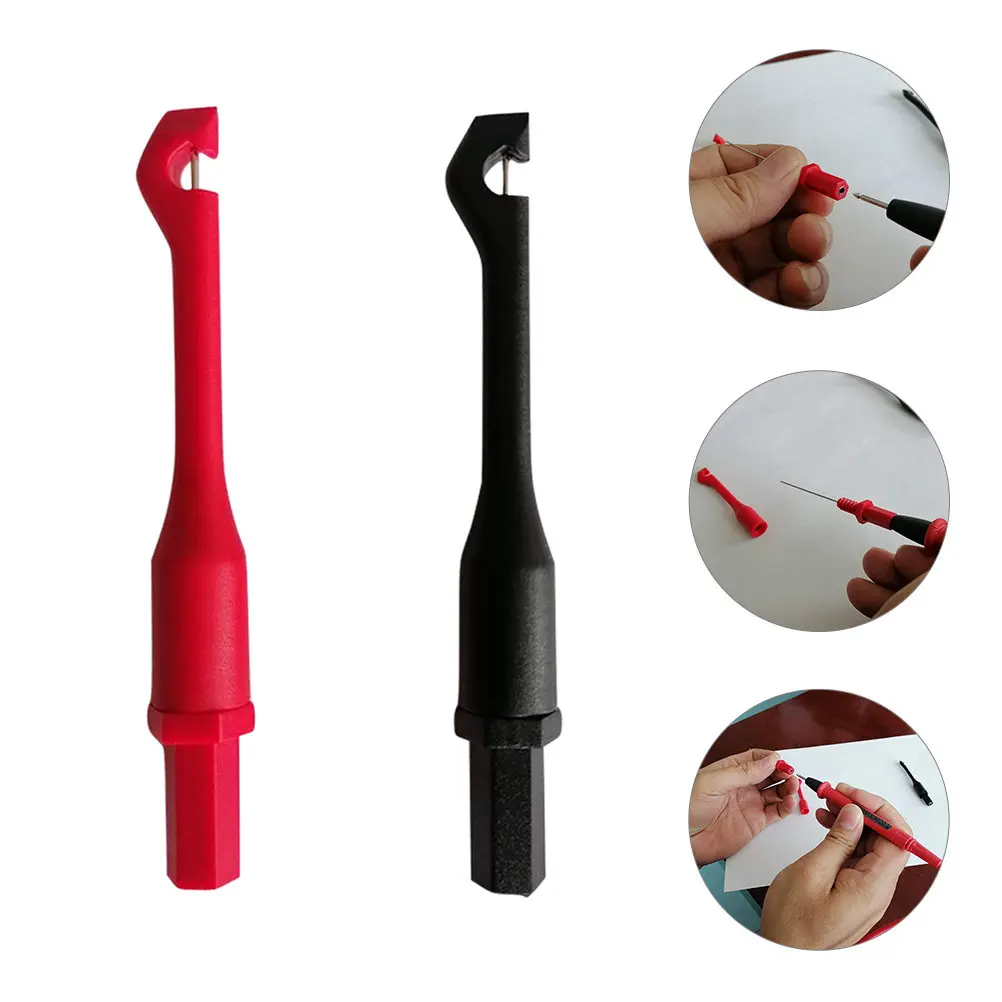 2Pcs Professional Circuit Test Probes Back Probe Kit for Automotive Sensor Repair Multimeter Test Leads Non-Destructive Piercing
