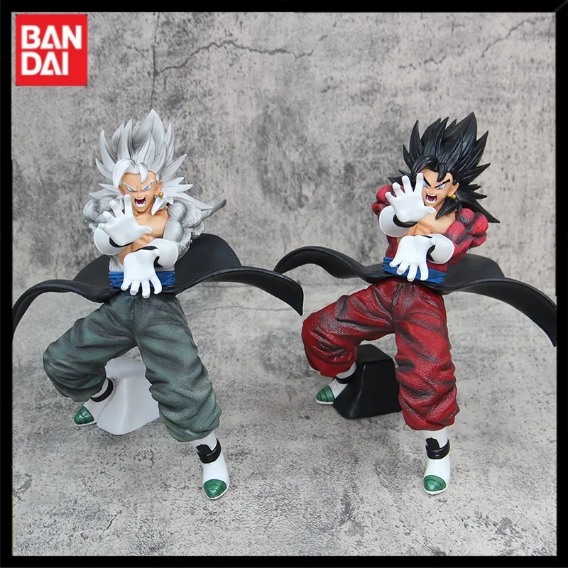 Anime Dragon Ball Gk Super Saiyan Vegetto Battle Model Statue Desktop Cupboard Cartoon Character Handmade Ornaments Collection