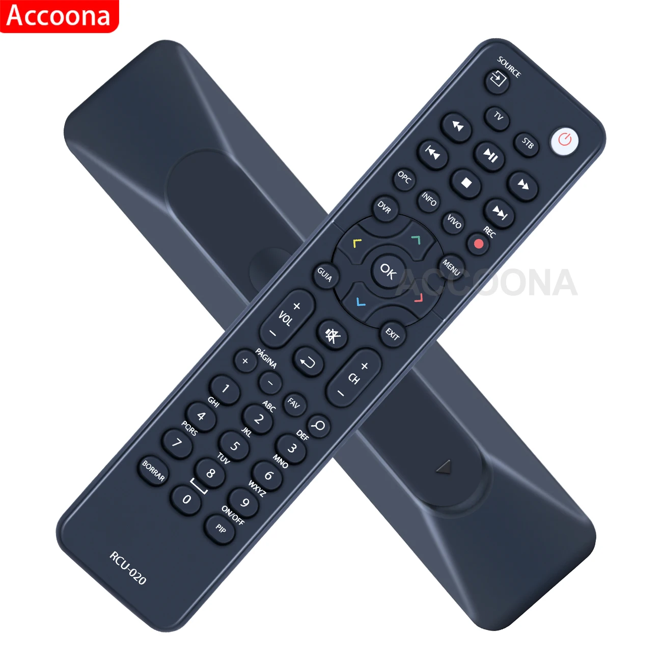 Remote control RC3254528/02 for TELECENTRO TV RCU-020