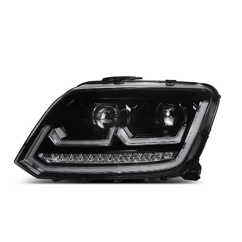 Upgrade LED Projector Headlight Assembly For VW Amarok 2009-2013 2020 DRL Dynamic Turn Signal Plug And Play Lamp Accessories