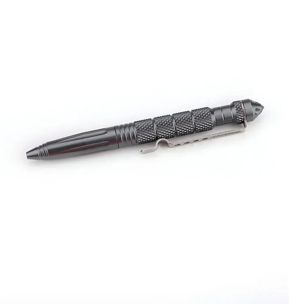 Militärischer taktischer Stift, multifunktional, Aluminiumlegierung, Outdoor, Camping, Sicherheit, Überlebenswerkzeuge, Notfall-Glasbrecher-Stift