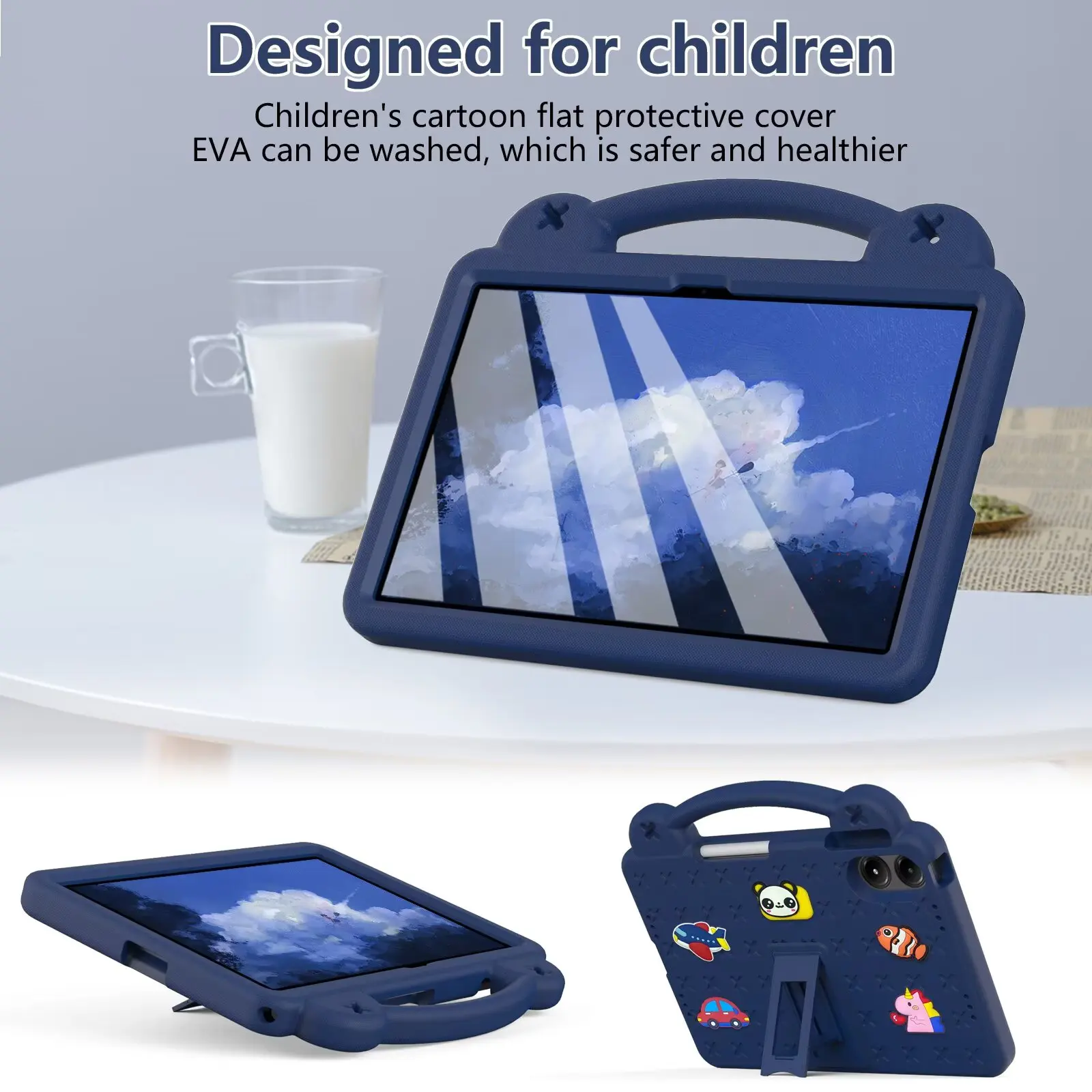 Kids Cute EVA Cover For Redmi Pad 2 11 Pro 12.1 2025 Case Shockproof SE 4G Pad 8 7 11.2 For Xiaomi poco pad X1 M1 Tablet Coque