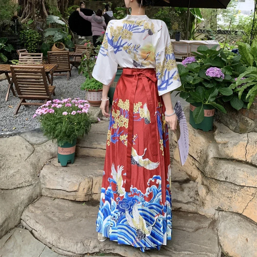 Hanfu Traditional Chinese Style National Fashion Commuting Horse Face Skirt