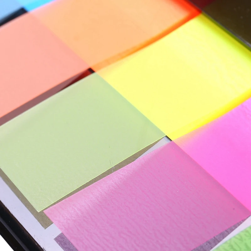 Tearable Colored Memo Pad Sticky Notes Cute Self-Adhesive Paper Label Sticker Bookmark Stationery
