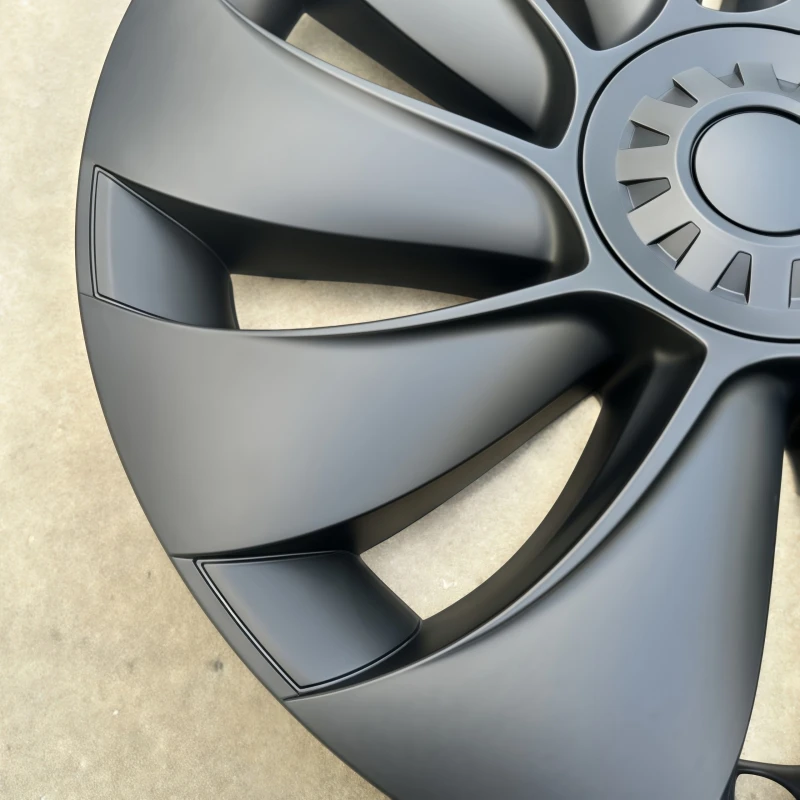 4er-Set für neue Tesla Model Y 2025-2026 Juniper 19-Zoll Turbine-Style Radkappen Zubehör Radabdeckungen – Detail 16