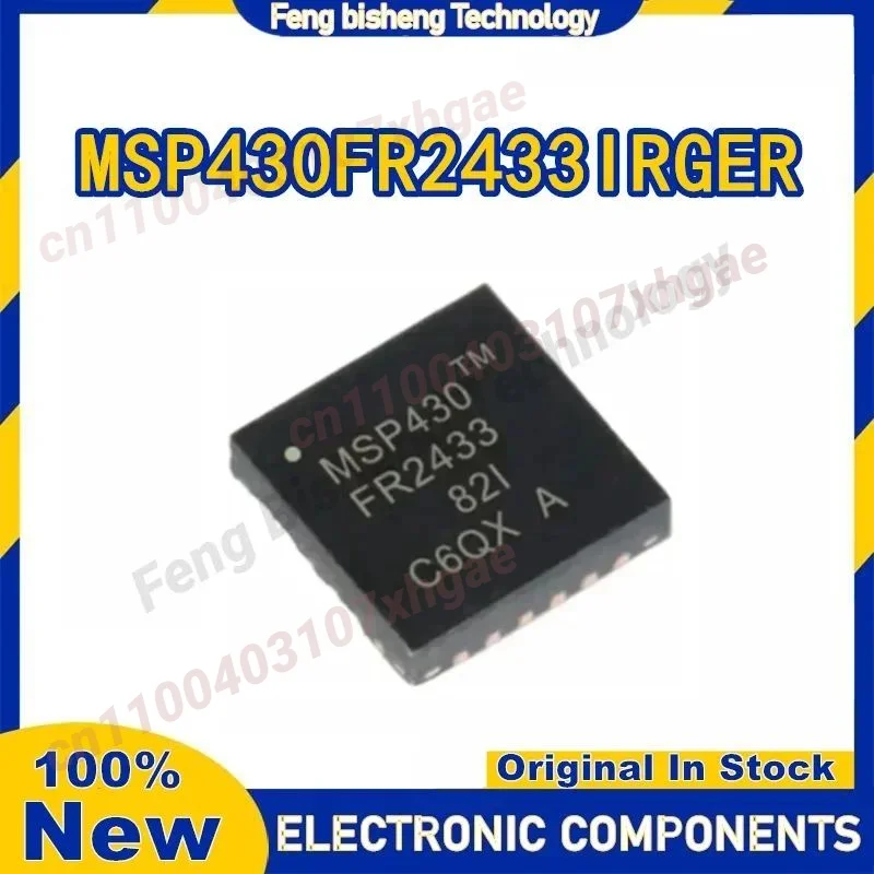 

5 шт. MSP430FR2433IRGER MSP430FR2433 MSP430FR MSP430 MSP IC Chip VQFN-24 100% новый оригинал на складе