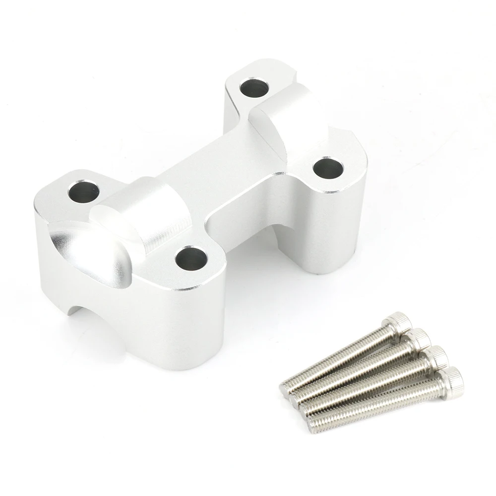 Fit For Ducati Monster 659 696 795 2009-2016 Motorcycle CNC Handlebar Mount Riser Clamp 1.5" Handle Bar Riser Spacer view 4