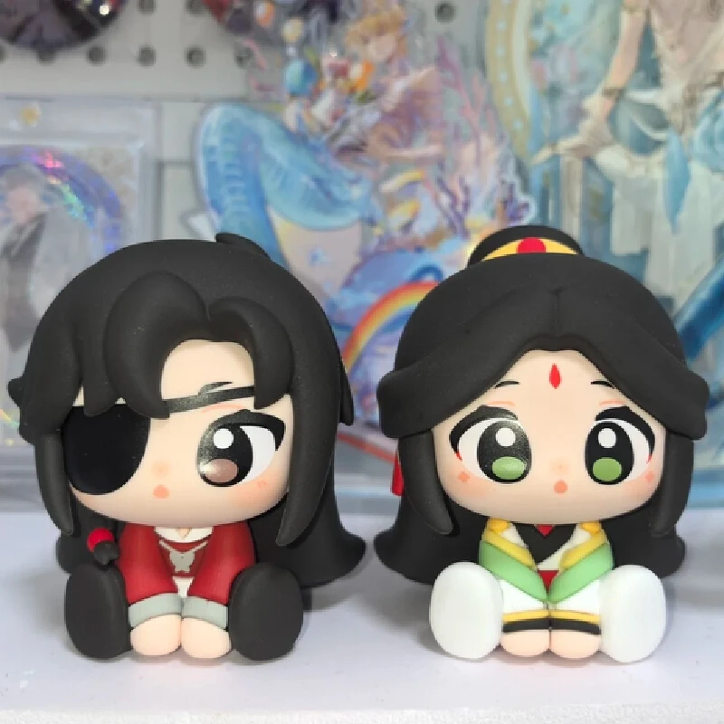 

In Stock Heaven Blessing Mingyueloulan Sereis Blind Box Xie Lian Huacheng Sitting Doll Xielian Figure Ornament Cute Gift Toys