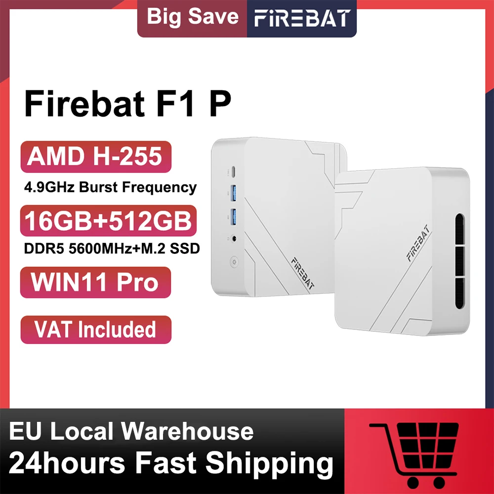 Mini PC Firebat F1 P Ryzen 7