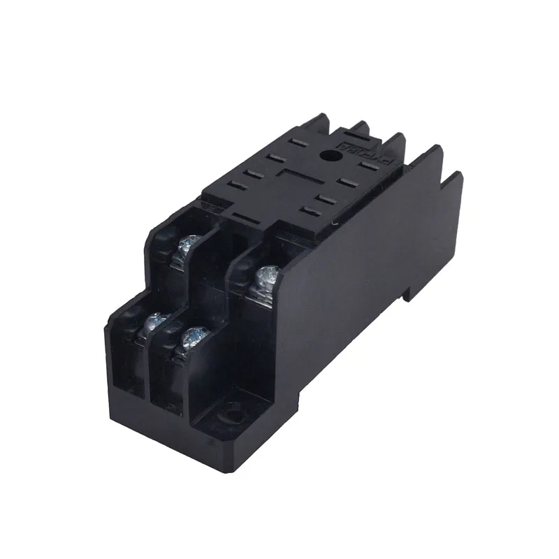 Miniature Coil Generalel ectromagnetic Intermediate Relay Switch with base HH52P 53P 54P LED 6/12/24VDC 110/220VAC MY2NJ/3NJ/3NJ