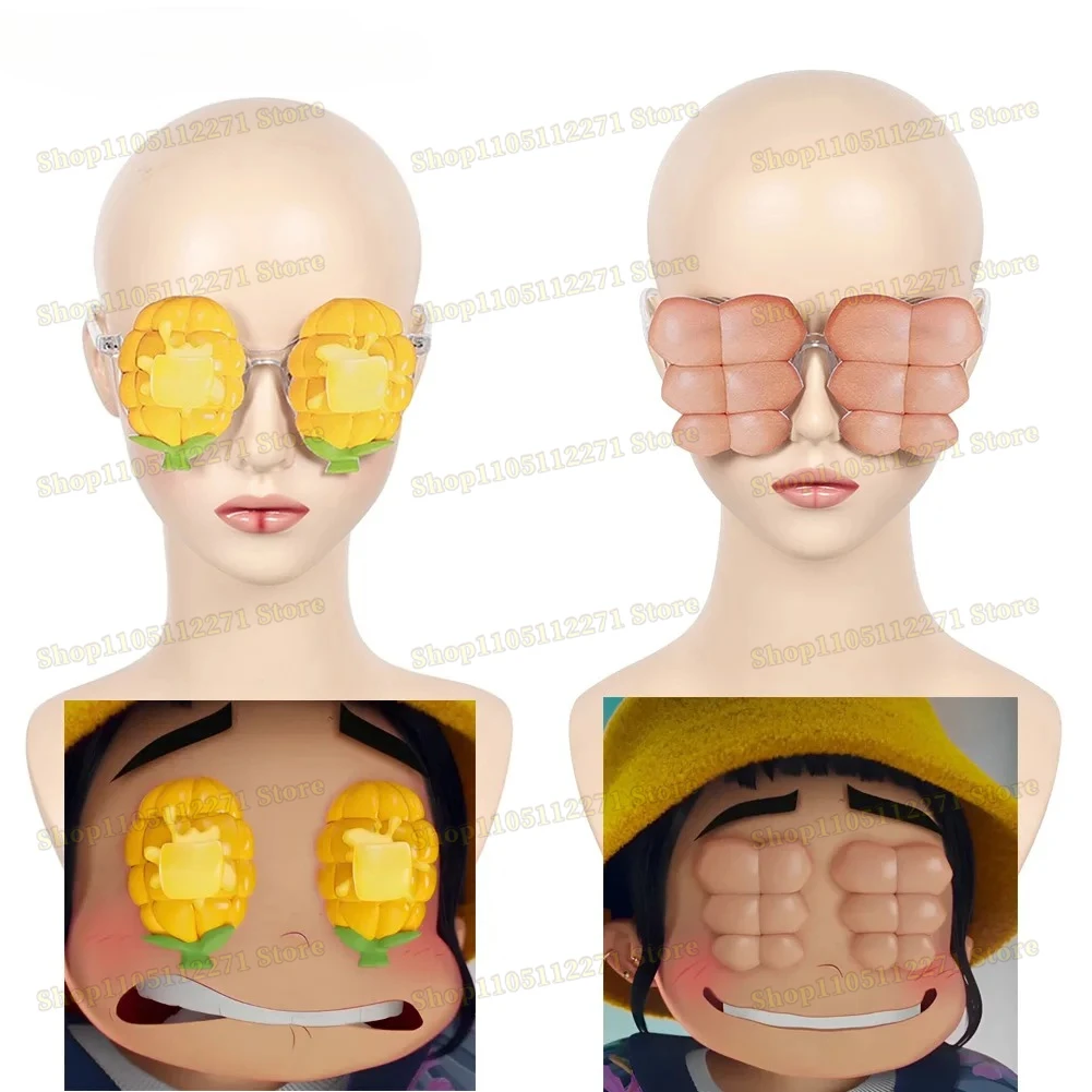 

Demon Hunter Of Kpop Zoey Mira Muscle Glasses Cosplay Props Gifts Women Funny Glasses Clothing Accessories Halloween Suits