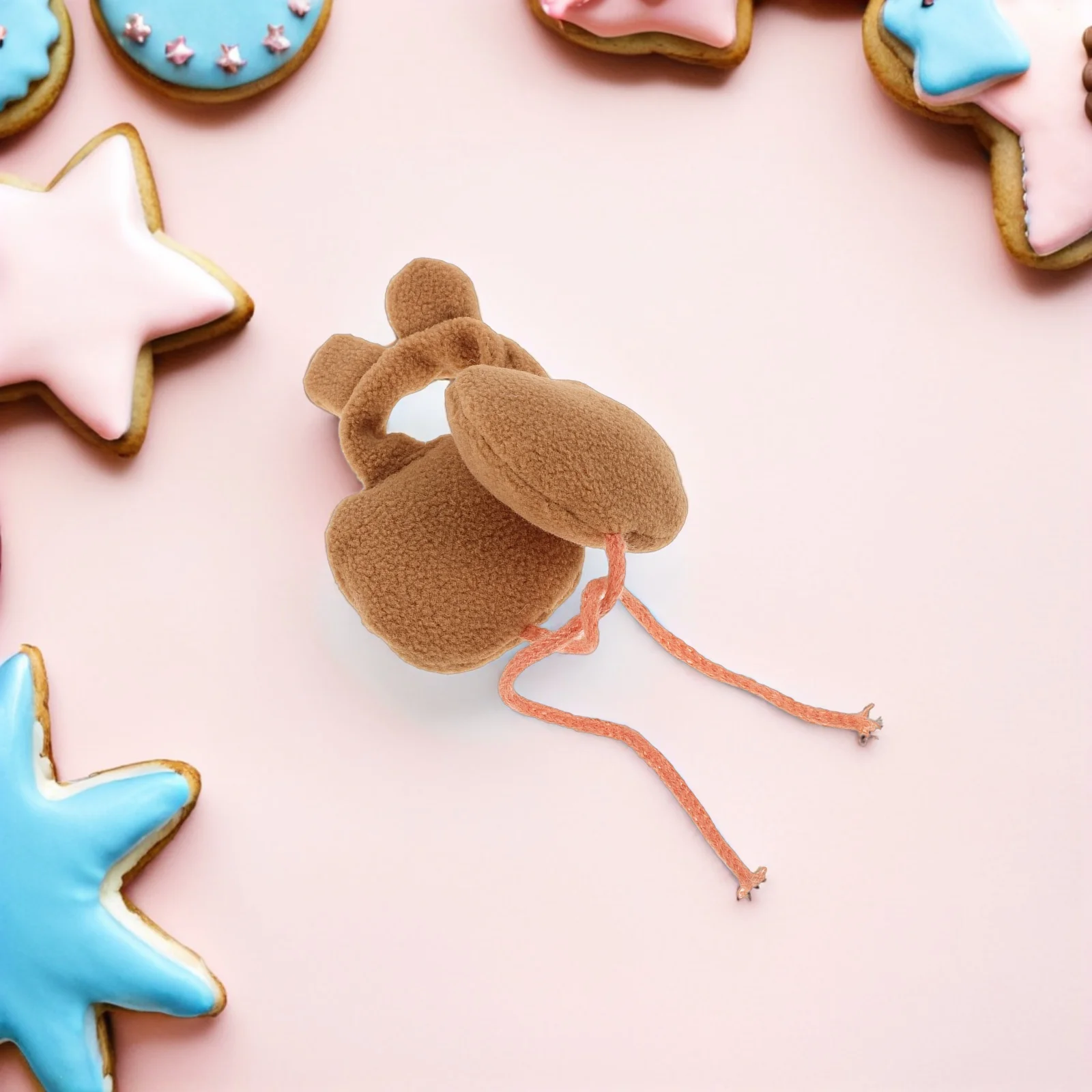 2 szt. 10 cm Kreskówkowe Nauszniki Dekoracyjne - Miękkie, Ciepłe Ochraniacze na Uszy do Zimowego Stylizacji, Akcesoria do Stylizacji, Urocze Ochraniacze na Uszy, Mini Figurki