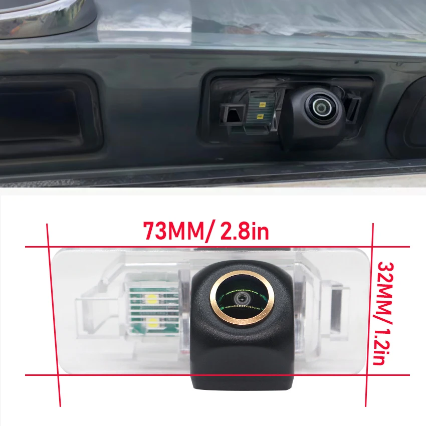Rear Camera For BMW X3 E83 2003 2004 2005 2006 2007 2008 2009 2010 CCD Full HD Night Vision License Plate Camera Waterproof