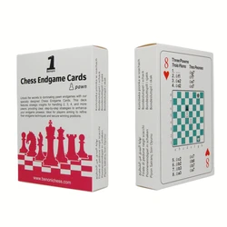 Benoni Chess Endgame Cards (pawn) – Master Chess Skills, Checkmate Tactics, Ideal Gift for Chess Enthusiasts