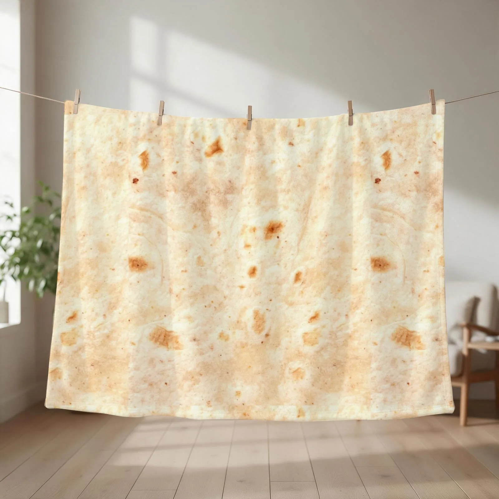Tortilla Time! Throw Blanket couch cozy soft plush fuzzy picnic outdoor blanket