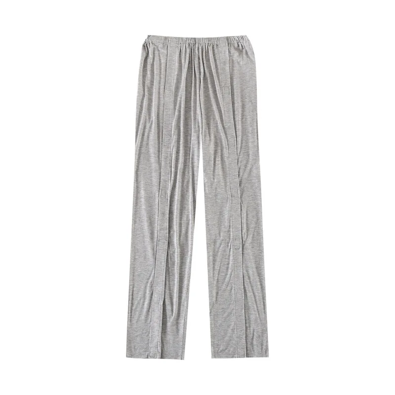 

One-Piece Nursing Jumpsuit for Home Care, Easy Wear and Wash, Unisex Loungewear, Modal Fabric, Patient Clothing for Elderly