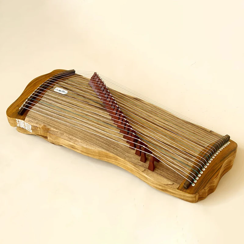 Portable Mini Guzheng 100cm 21 Strings Paulownia Wood Guqin Zither Beginner Small Guzheng Traditional Chinese Instrument Gifts