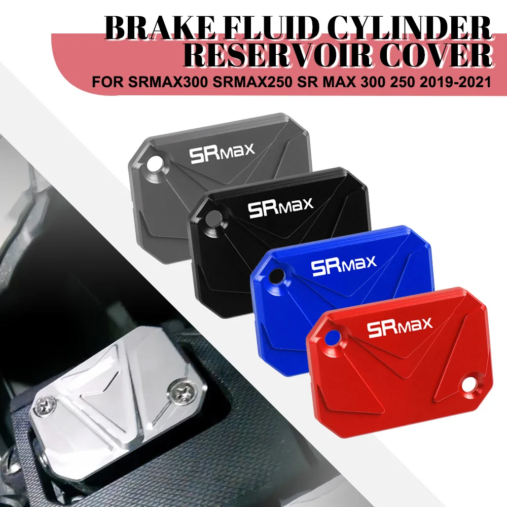 

Крышка резервуара для жидкости главного тормозного цилиндра сцепления Motorclcye для Aprilia SRMAX 300 SRMAX 250 SR MAX 300 250 2019 2020 2021