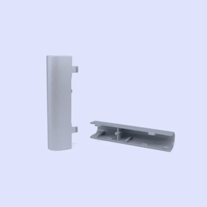 Variant: silver hinge cover