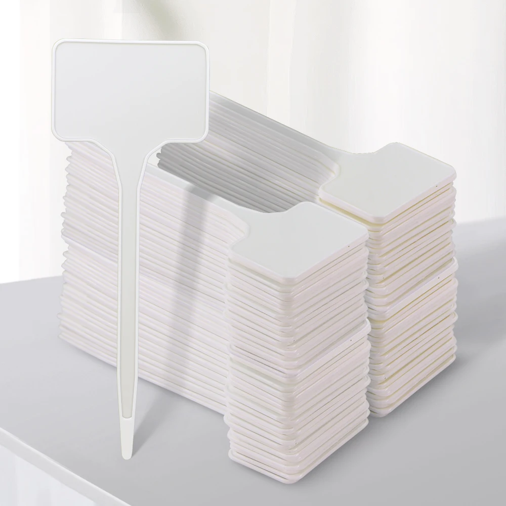 

Перезаписываемые многоразовые ярлыки для растений N305 в форме т, 15x5,5 см