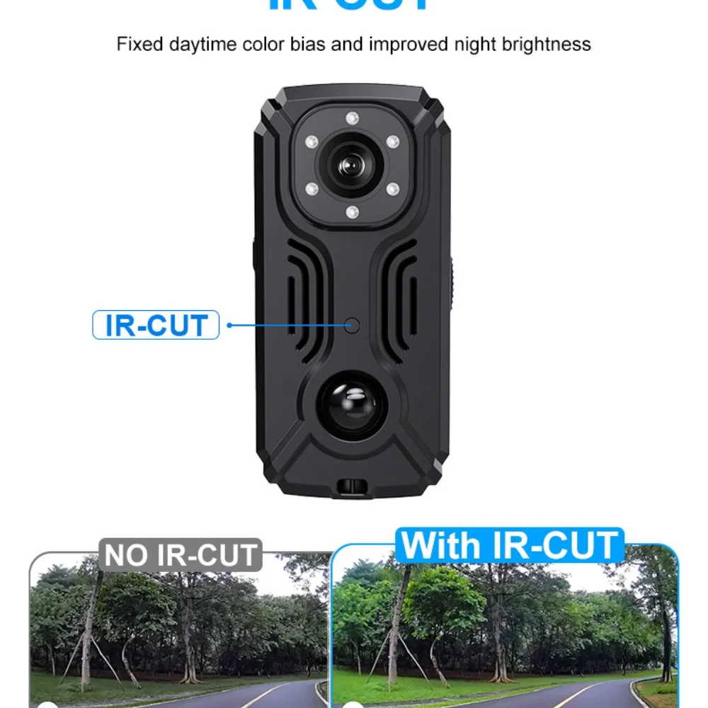 MD37 واي فاي كاميرا صغيرة IR-CUT للرؤية الليلية DVR كاميرا فيديو مصغرة جيب الشرطة الجسم كام PIR كاميرات الدراجة الرياضية كاميرا ويب DV #5