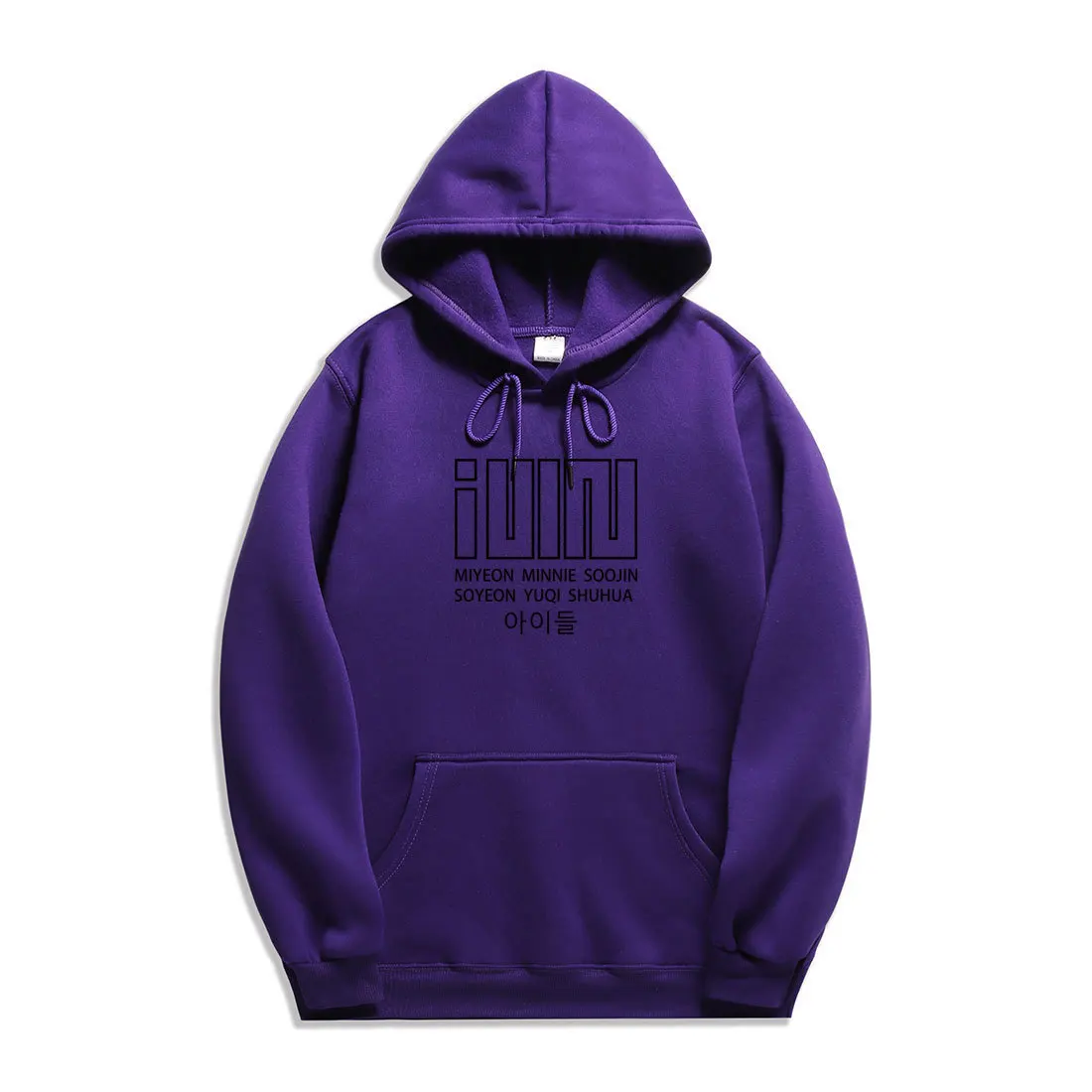 Women's Hoodie KPOP GIDLE Long Sleeve Harajuku ((G)I-DLE MIYEON MINNIE SOYEON YUQI SHUHUA Warm Sweatshirt Woman/Men clothing