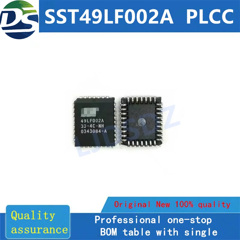 1 PÇS/LOTE  SST49LF002B-33-4C-NH  PLCC   NEW  IN  STOCK